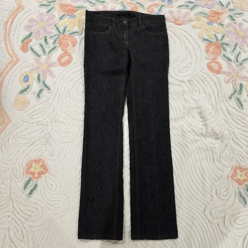 Theory Straigt Legged Dark Jeans